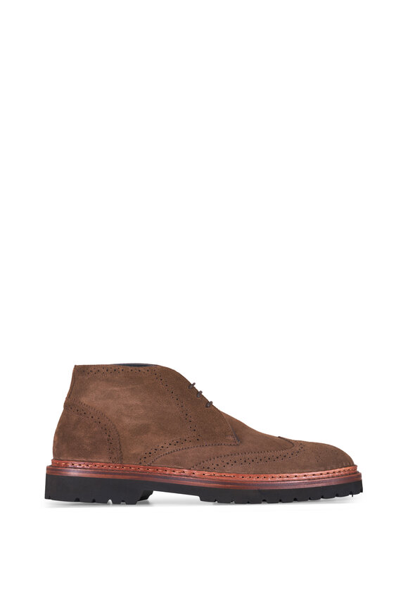Di Bianco DB Ansbert Medium Brown Suede Boot - view 2