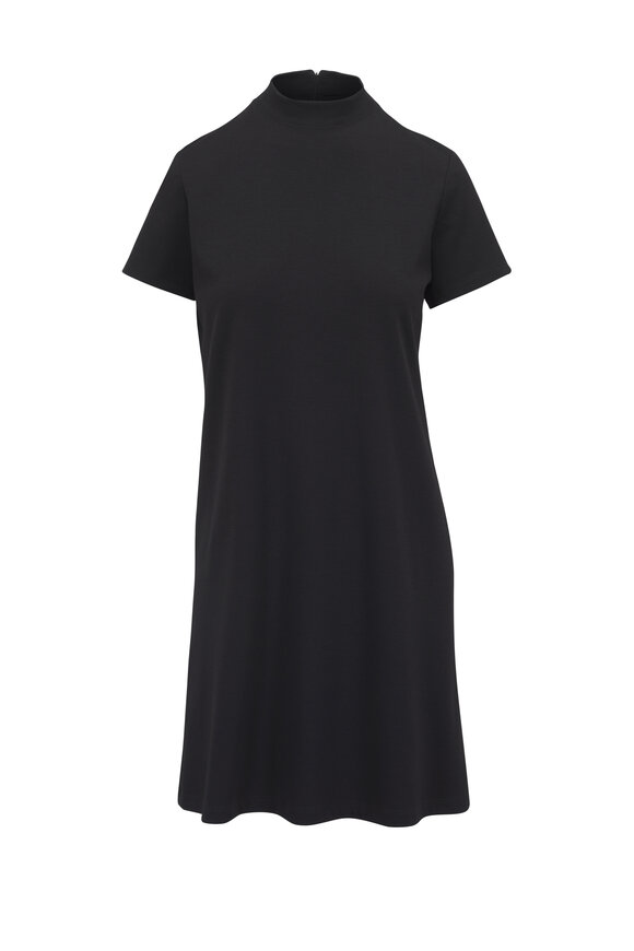 Carolina Herrera - Black Wide Sleeve Shirt Dress Carolina Herrera - Black Wide Sleeve Shirt Dress