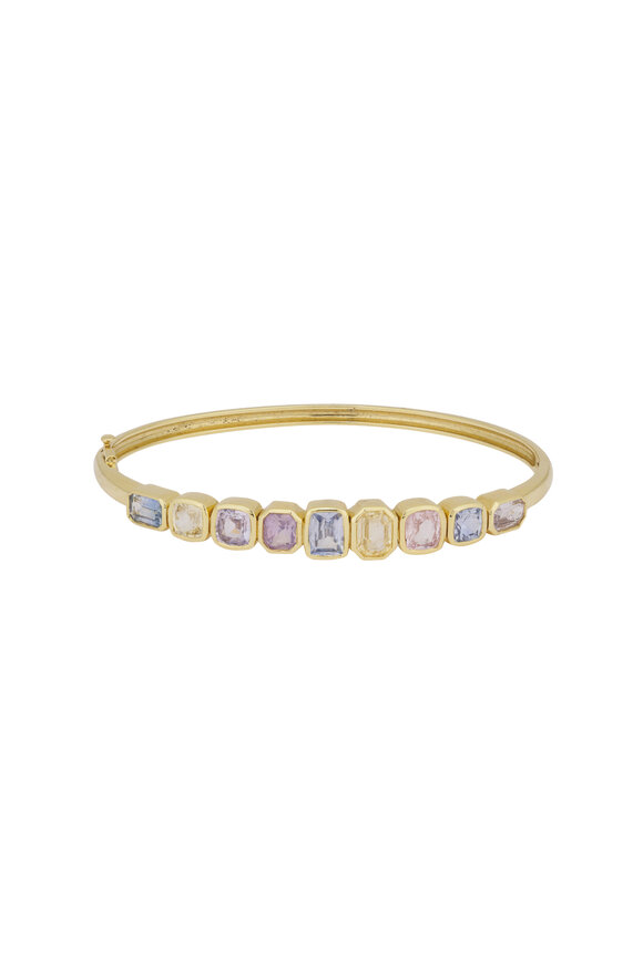 Lauren K Sapphire Carnival Bangle Bracelet