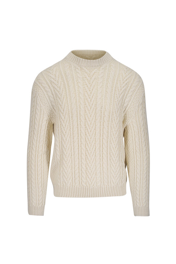 Loro Piana Schooner Nougat Crewneck Sweater