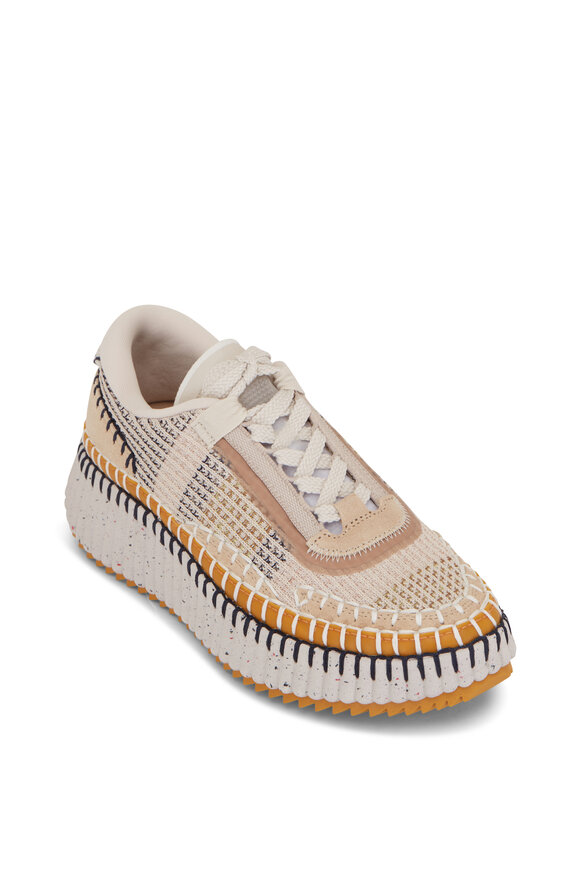 Chloé Nama Biscotti Mesh Sneaker