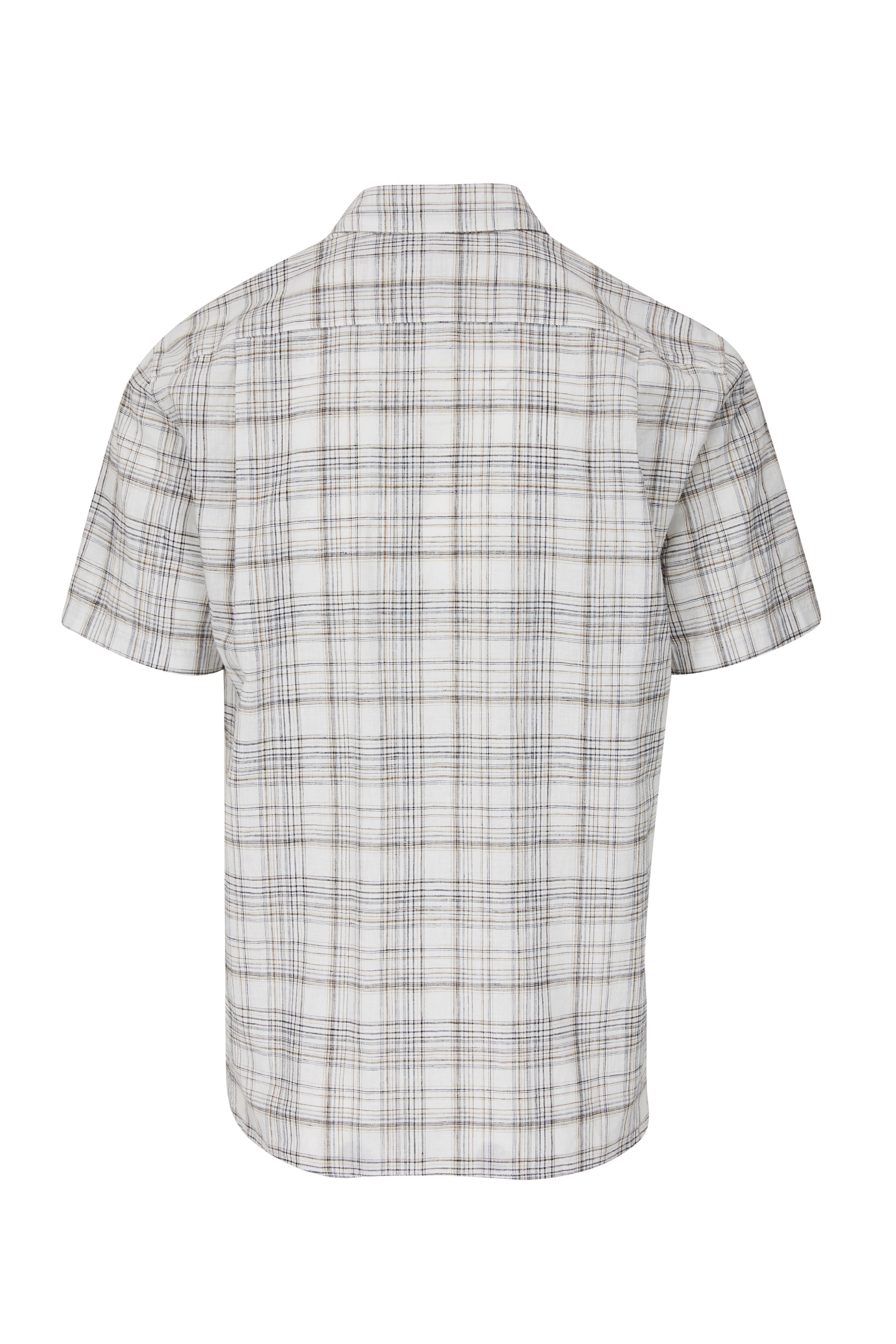 Amazon.com: Ben Davis Men's Short Sleeve Plaid Half-Zip Work