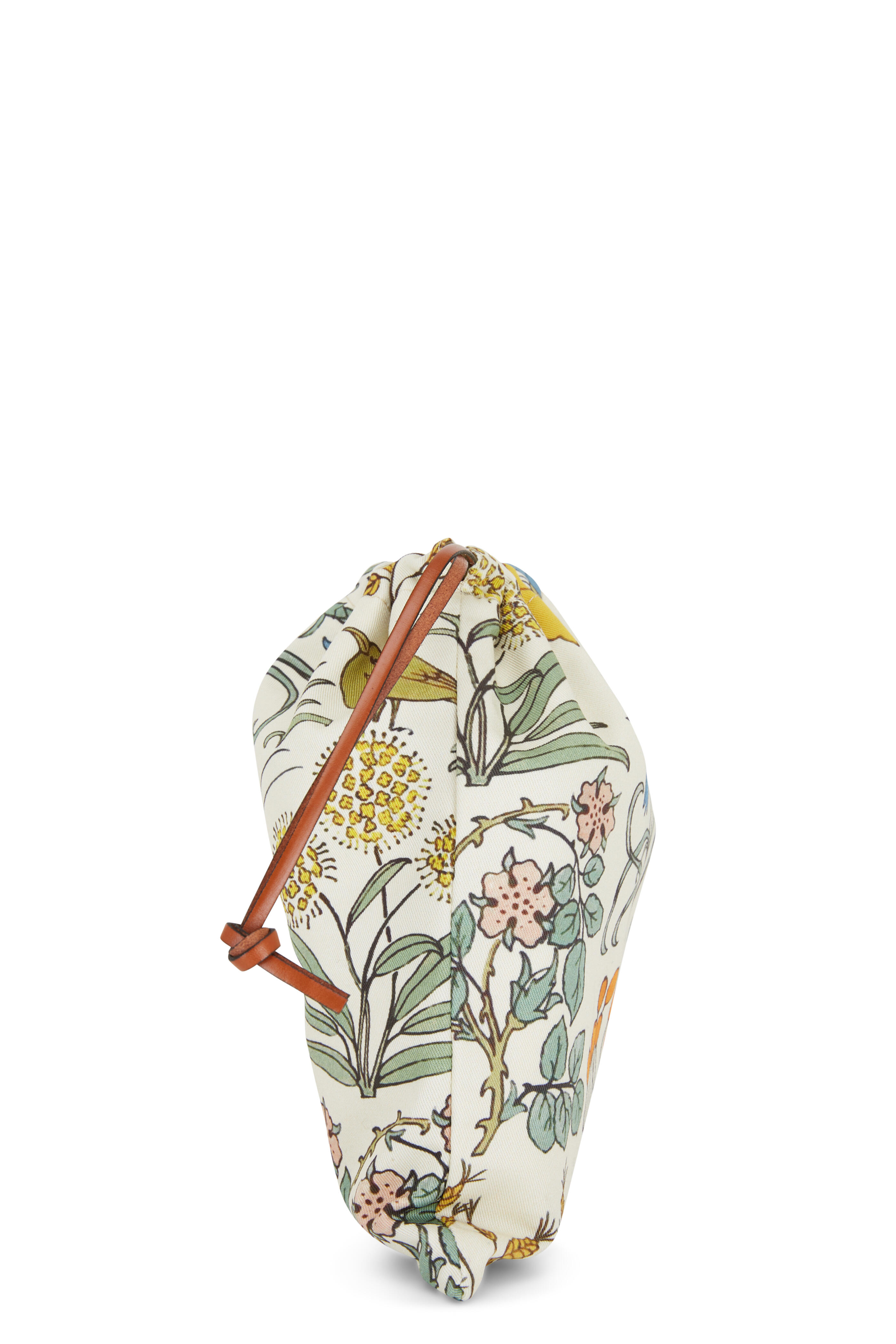 ファッション雑貨・小物その他 LOEWE GOODS (LW77361 000) Loewe - Soft White Drawstring Pouch | Mitchell Stores