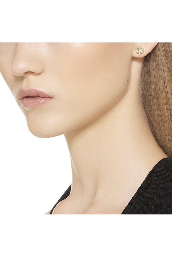 Temple St. Clair - Diamond Trio Studs