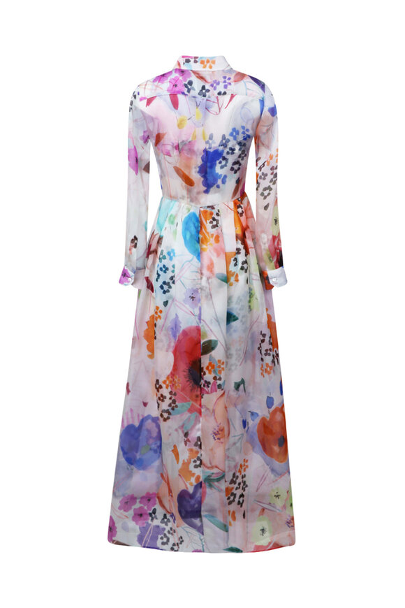 Sara Roka Fall Garden Long Sleeve Elenat Maxi Dress - view 3