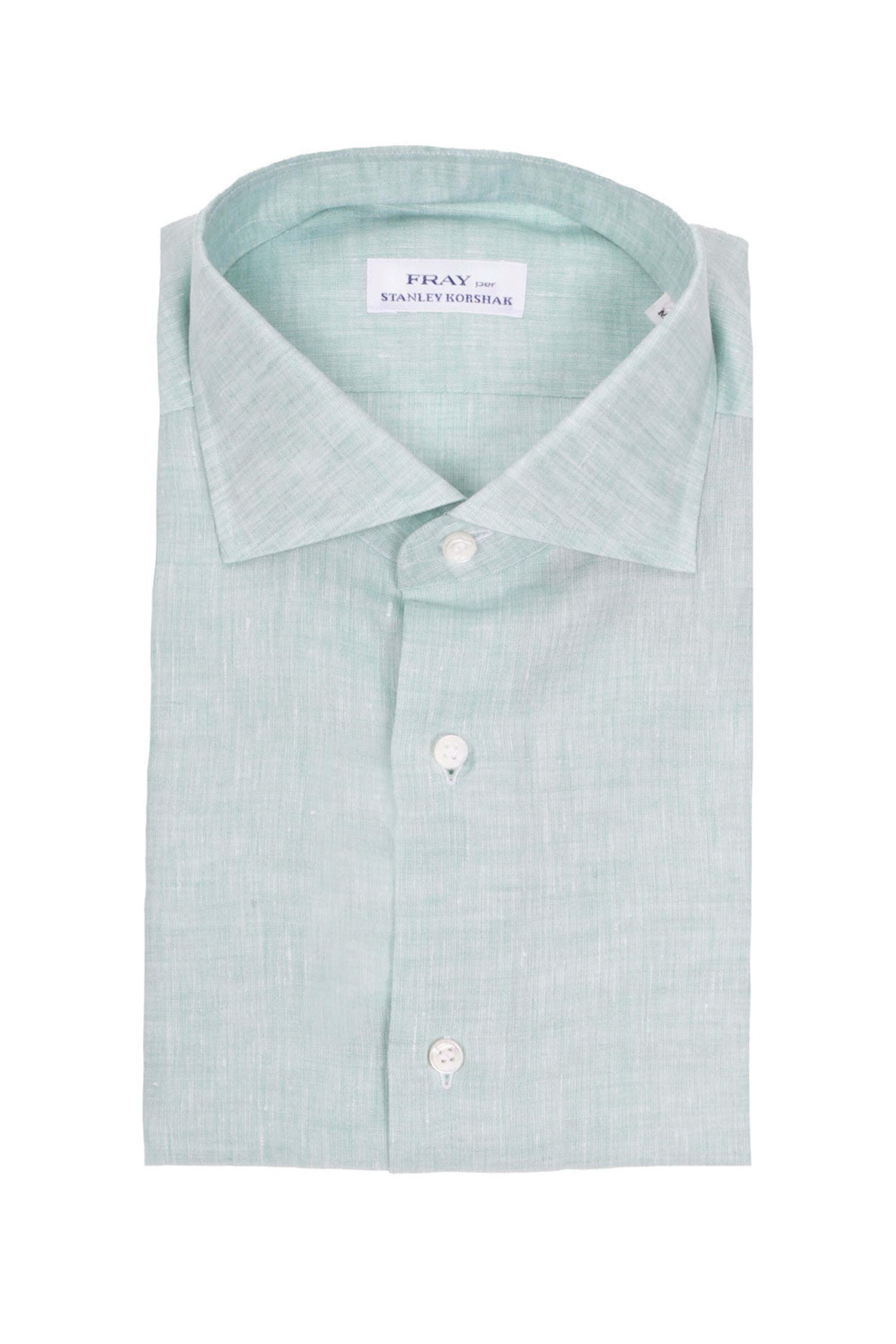 Fray - Light Green Short Sleeve Sportshirt