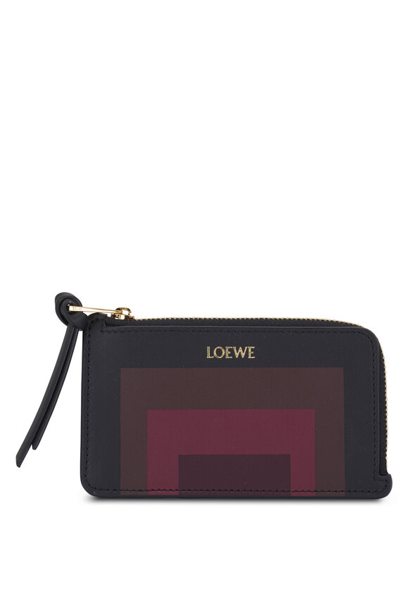 Loewe - Puzzle Sand & Tropical Green Coin Cardholder