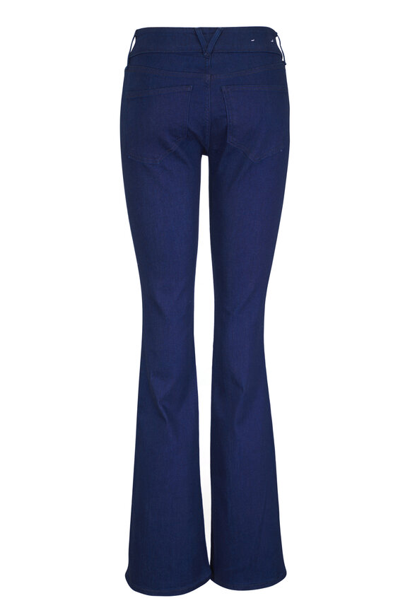 Veronica Beard Beverly Indigo Rise Mid-Rise Skinny-Flare Jean - view 2