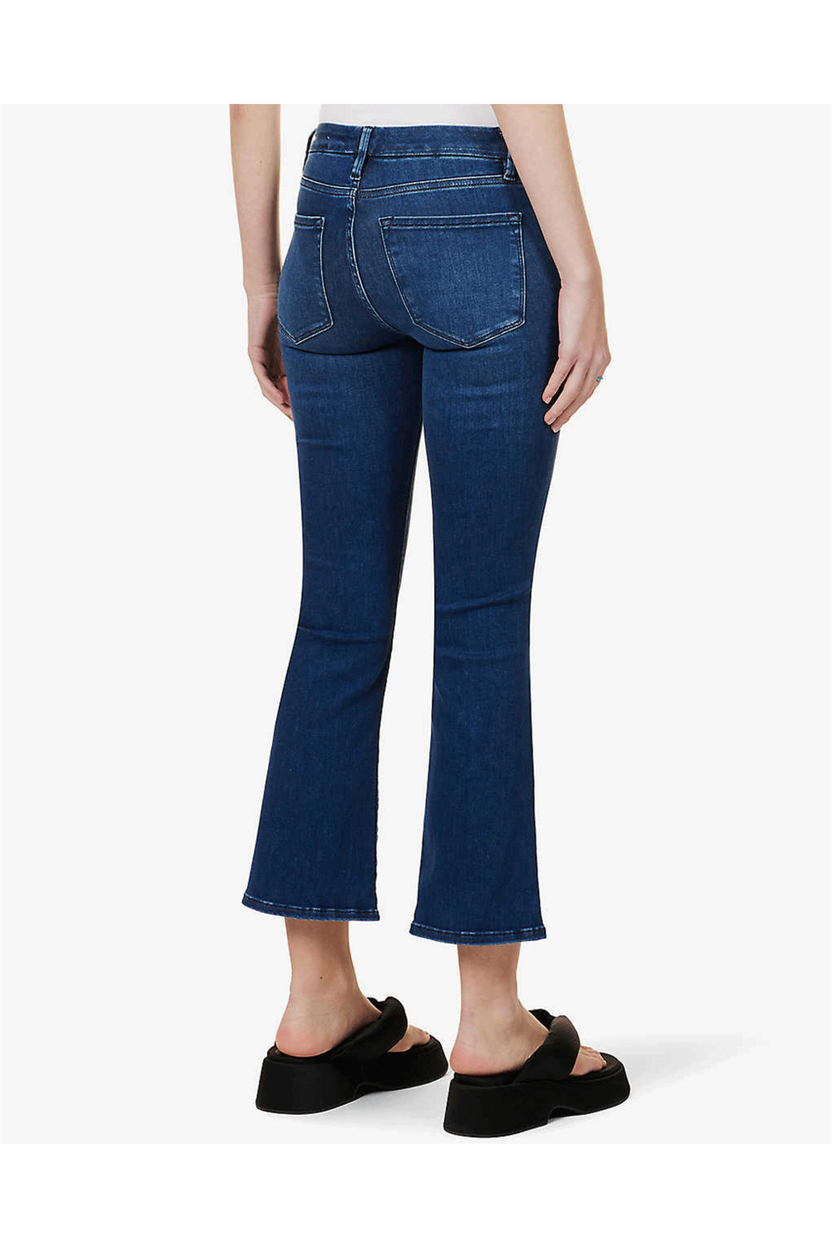 Frame - Le Crop Mini Bootcut Jean in Bornstein