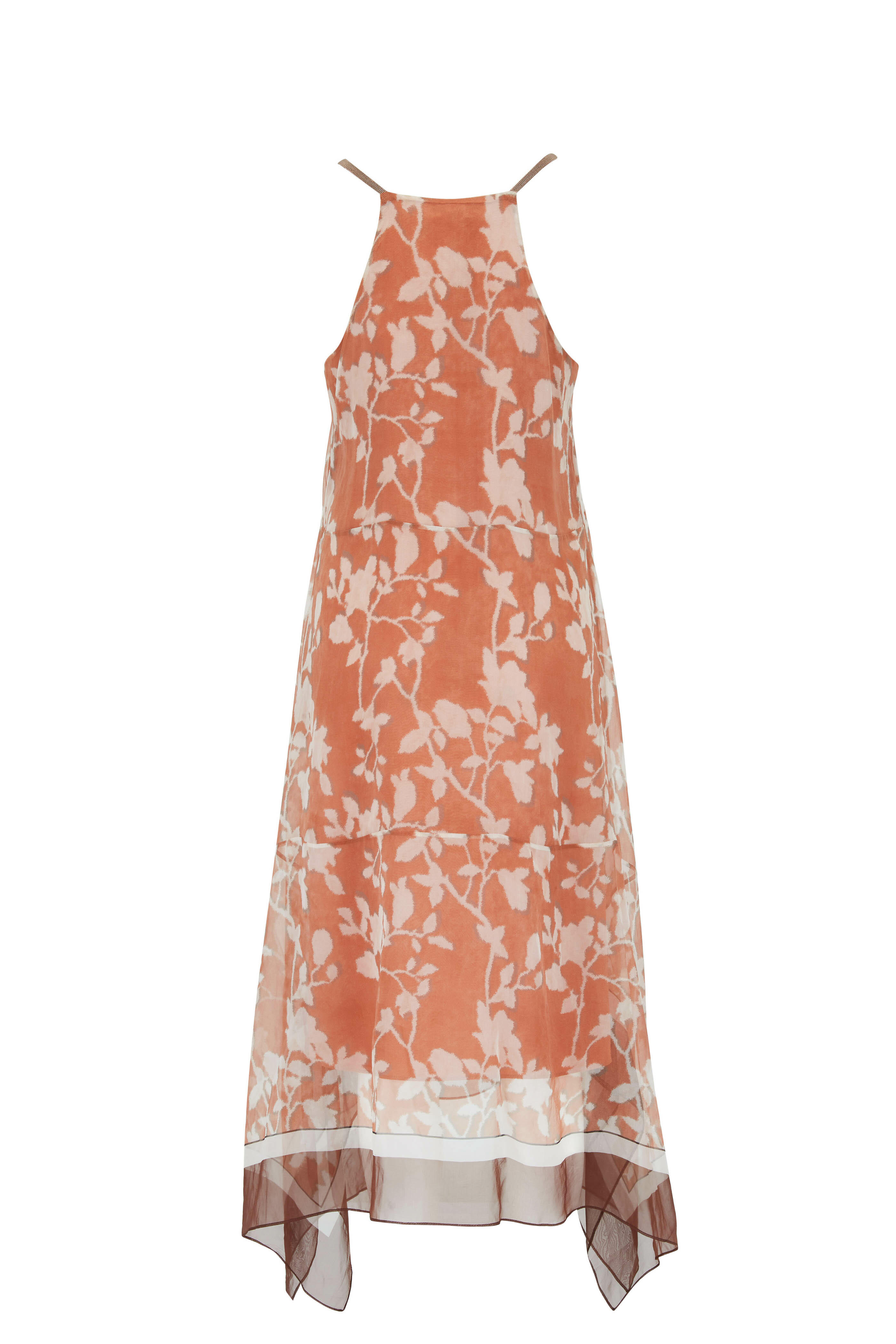 Brunello Cucinelli - Ginger Floral Silk Dress | Mitchell Stores