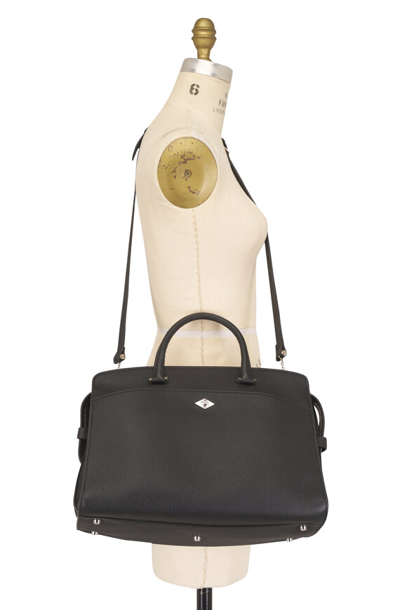 Métier Private Eye Black Leather Handbag - view 5