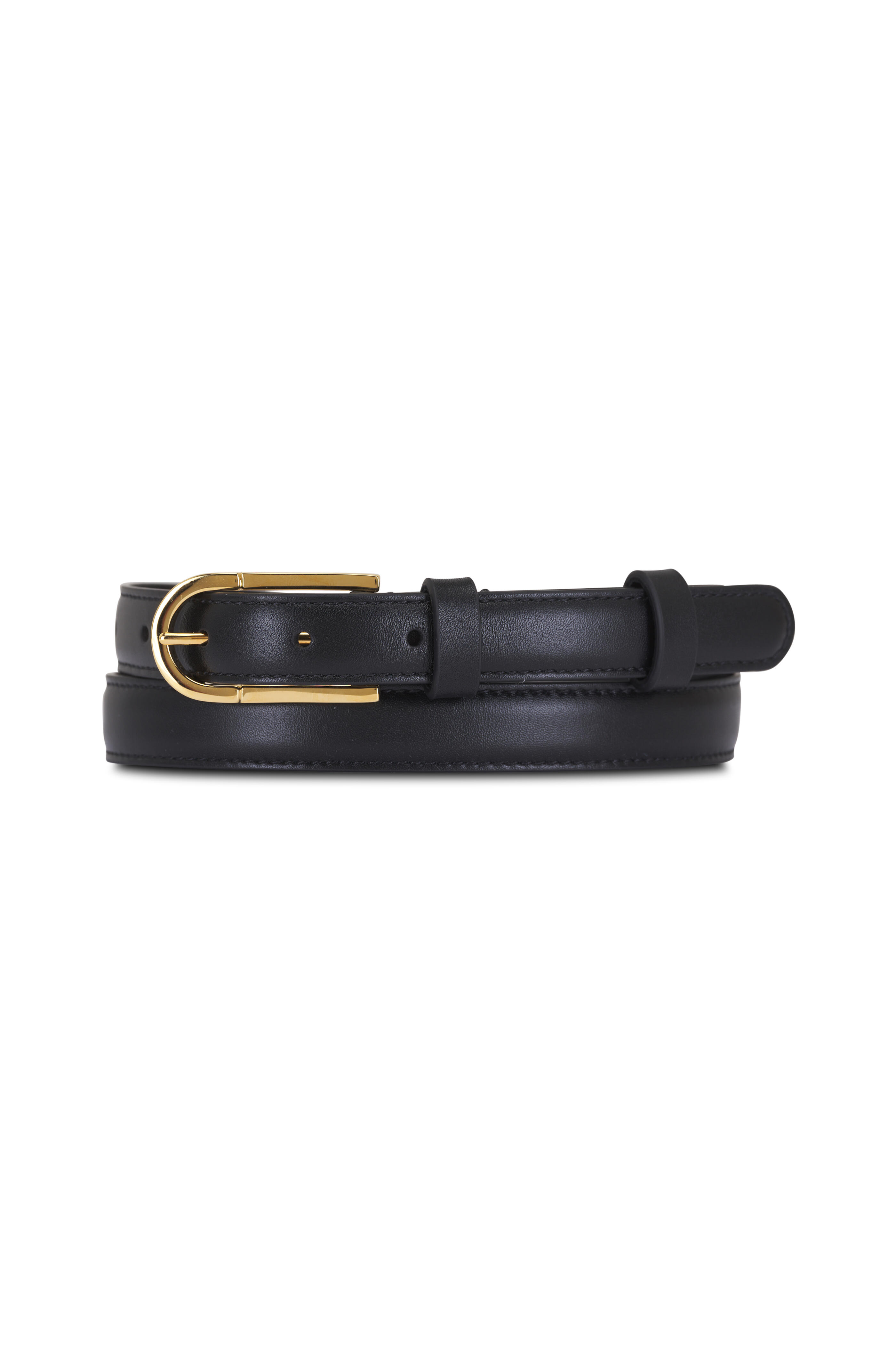 The Row - Freya Black & Gold Belt