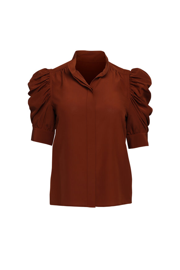 Frame Gillian Rust Top