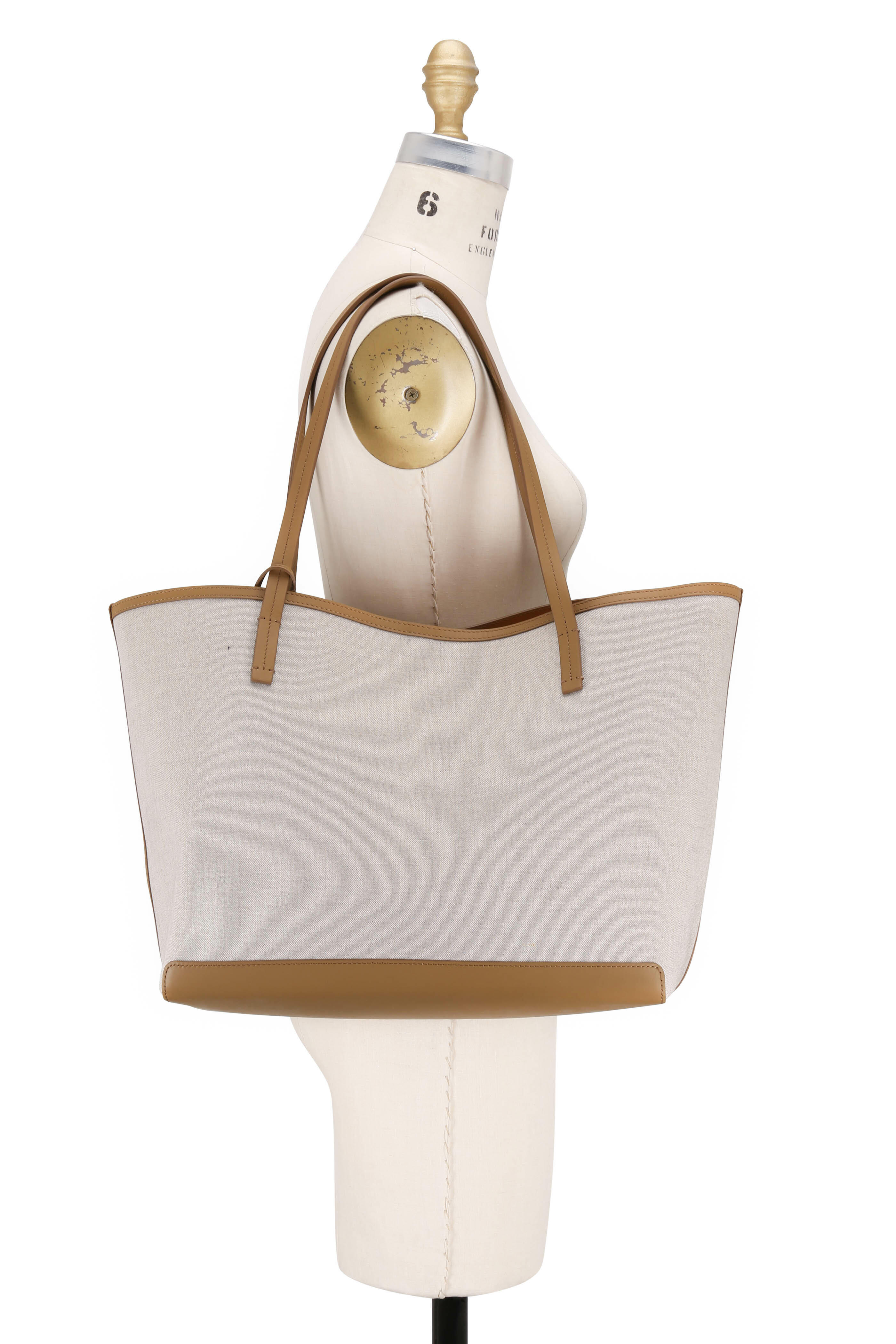 The Row Natural Brandy Canvas Park Tote Mitchell Stores