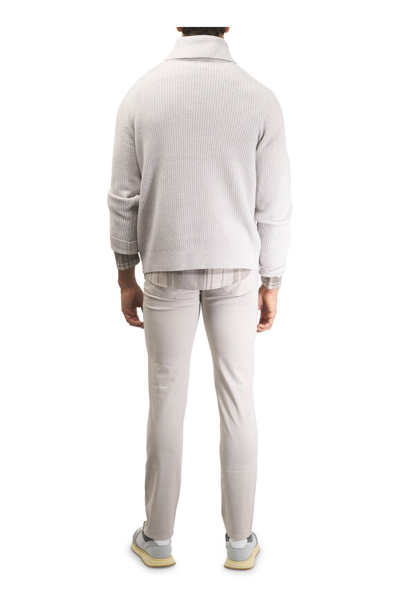 Barmas Dean Stone Cotton Twill Five Pocket Pant - view 4