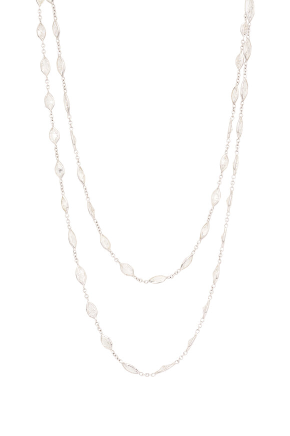 Lowy & Co Double Strand Diamond Necklace - view 1