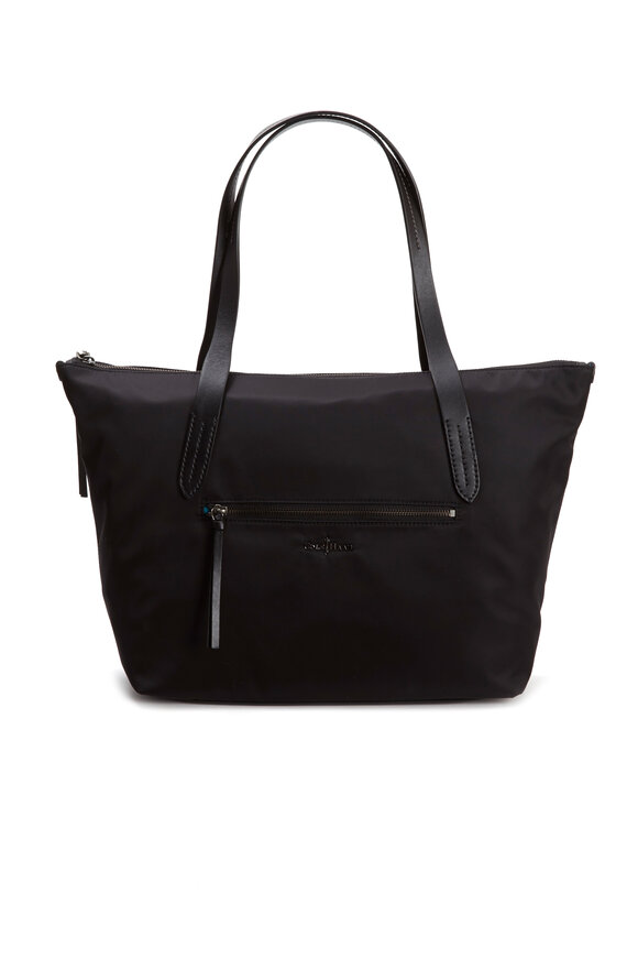 Cole Haan - Parker Black Nylon Large Zip Tote