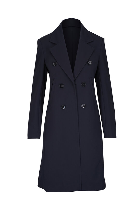 Dorothee Schumacher Emotional Essence I Dark Navy Coat