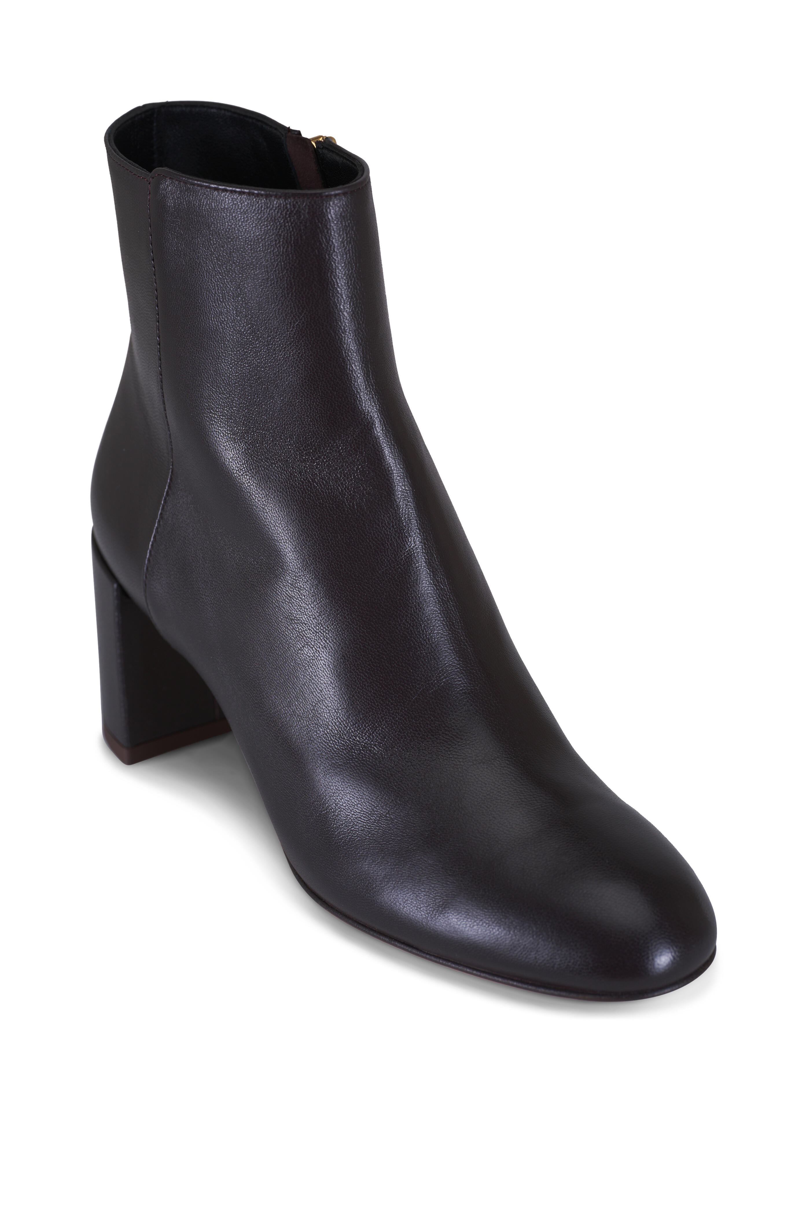 AGL - Lynn Brown Leather Bootie, 60mm