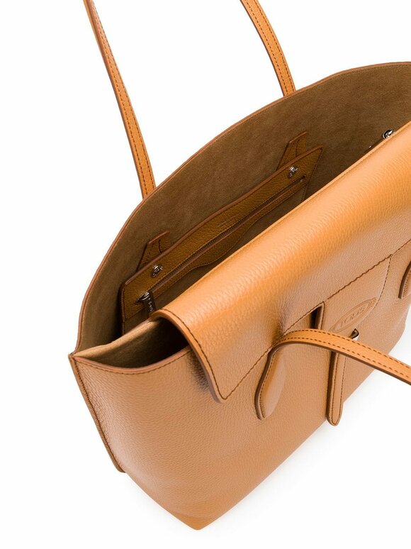 Tod's - New Joy Beige Leather Medium Tote Bag