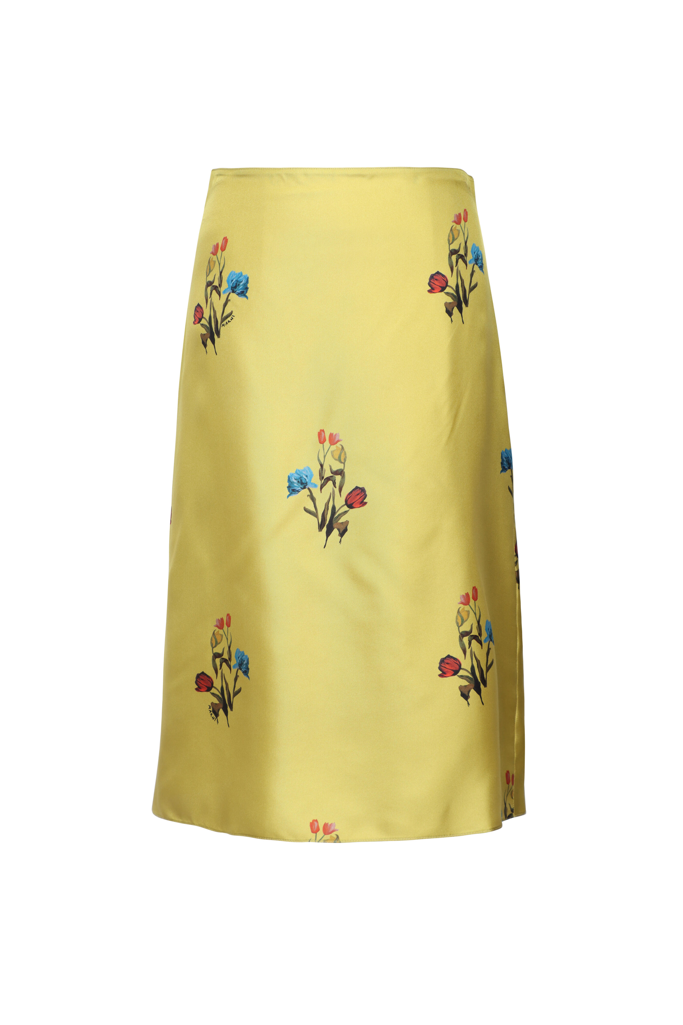 Marni - Citron Tulip Pencil Skirt