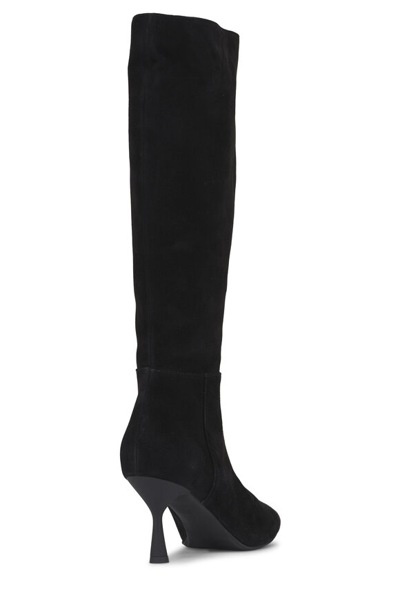 AGL Ide Black Suede Tall Boot - view 4