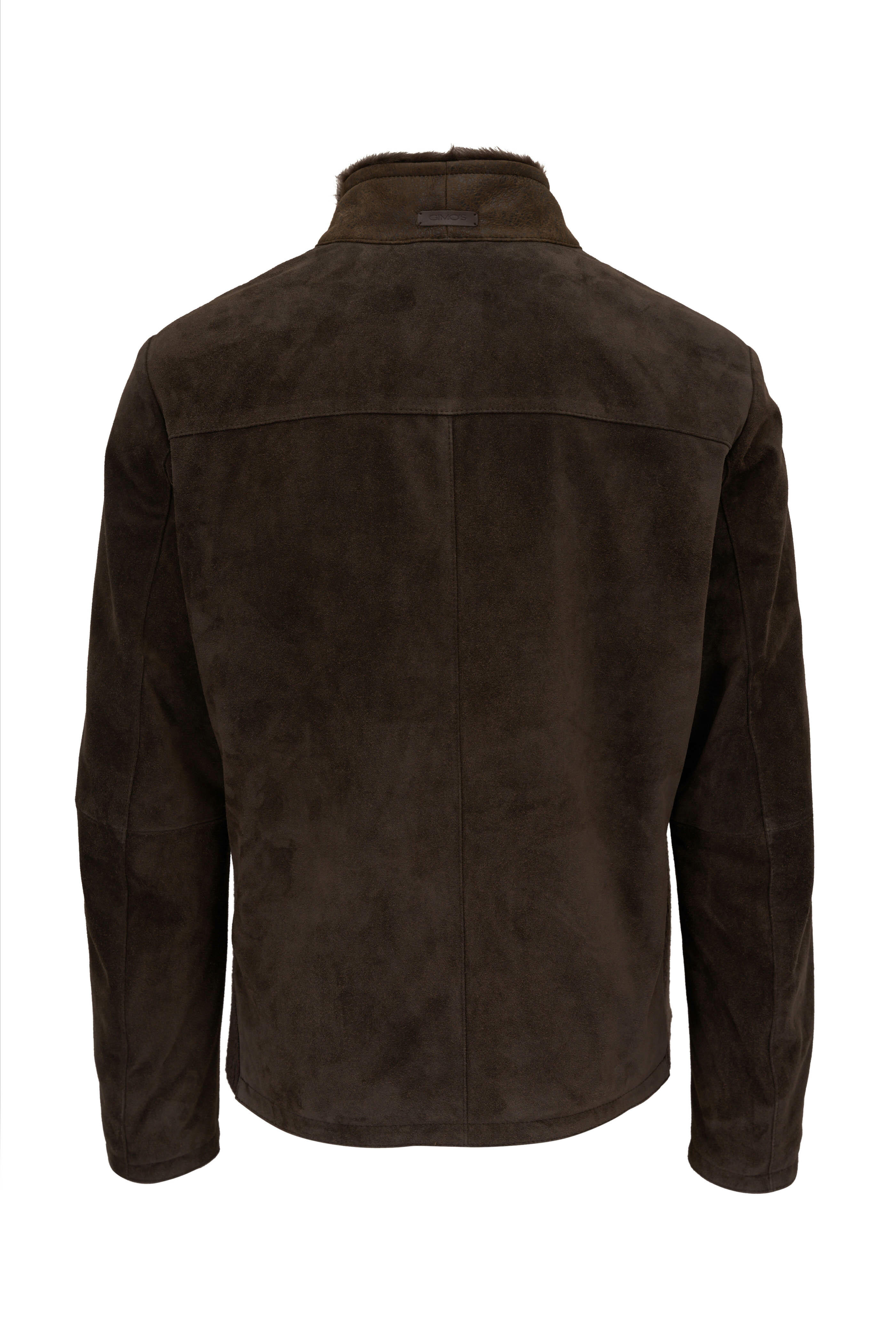 Gimos - Brown Vintage Leather Jacket | Mitchell Stores