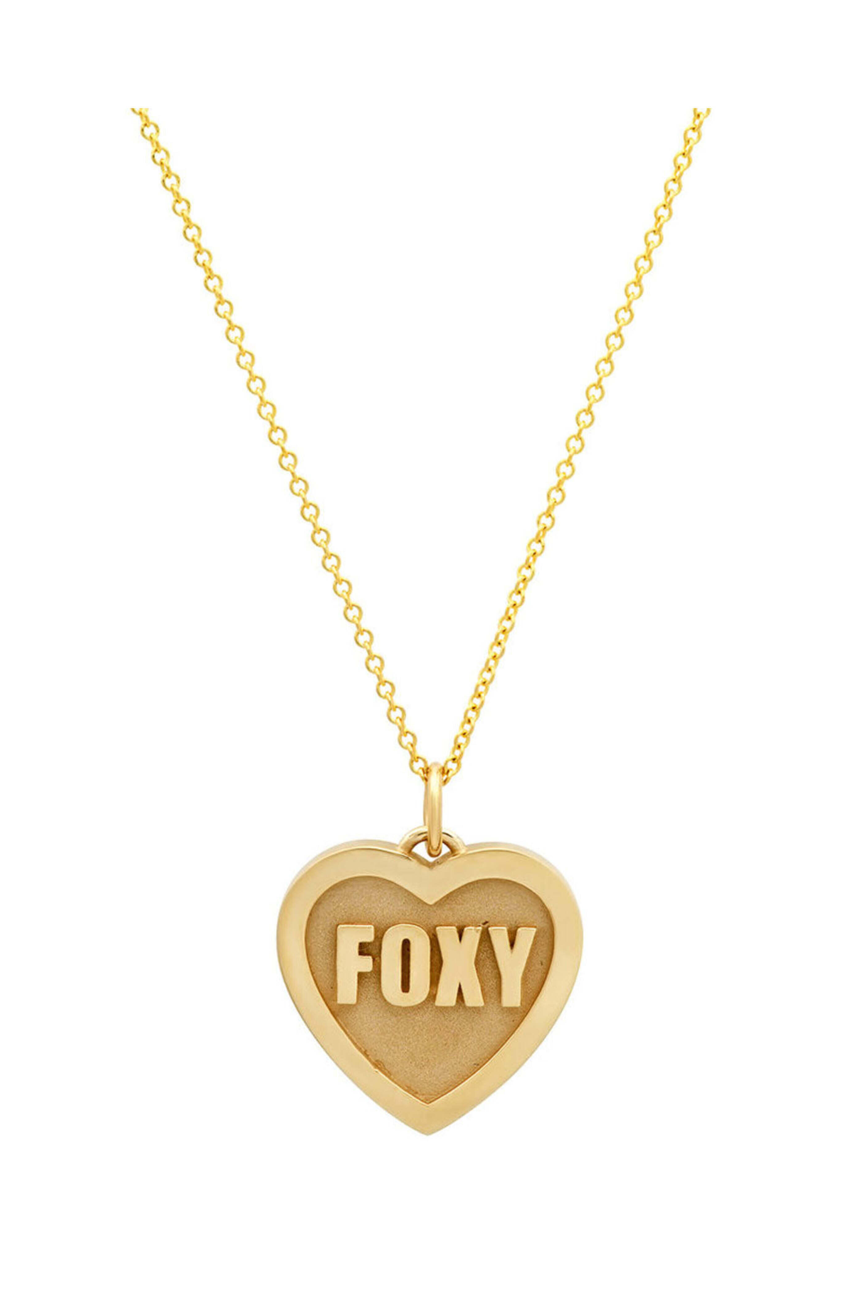 Established - Foxy Heart Pendant Necklace