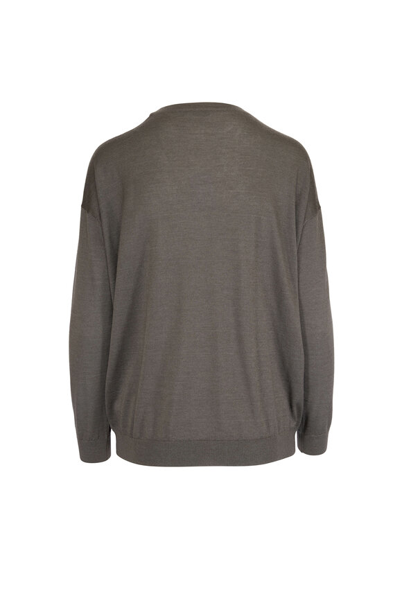 Brunello Cucinelli - Exclusively Ours! Military Cashmere & Silk Sweater