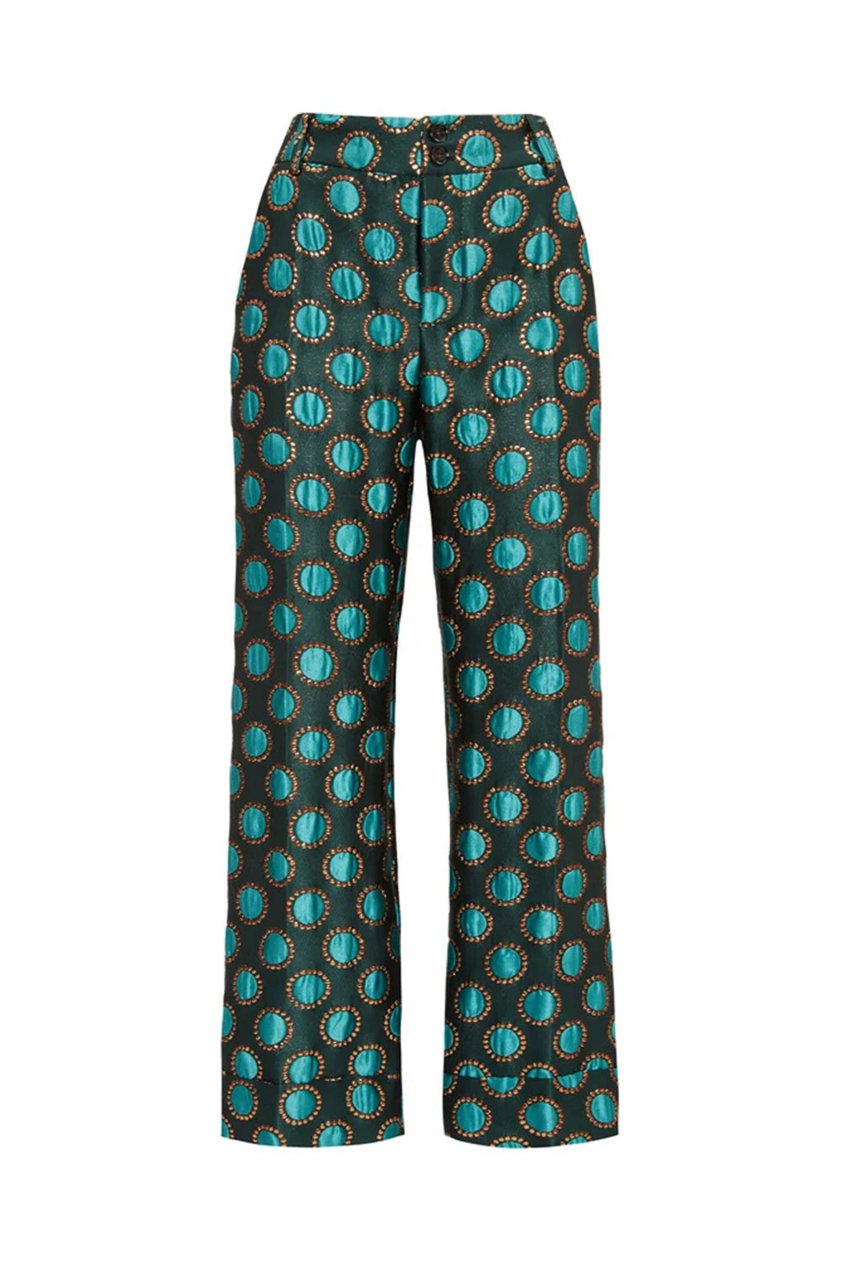 完売品 LIDNM DOUBLE JACQUARD JACKET PANTS Sicilia double-breasted lamé jacquard tuxedo jacket in