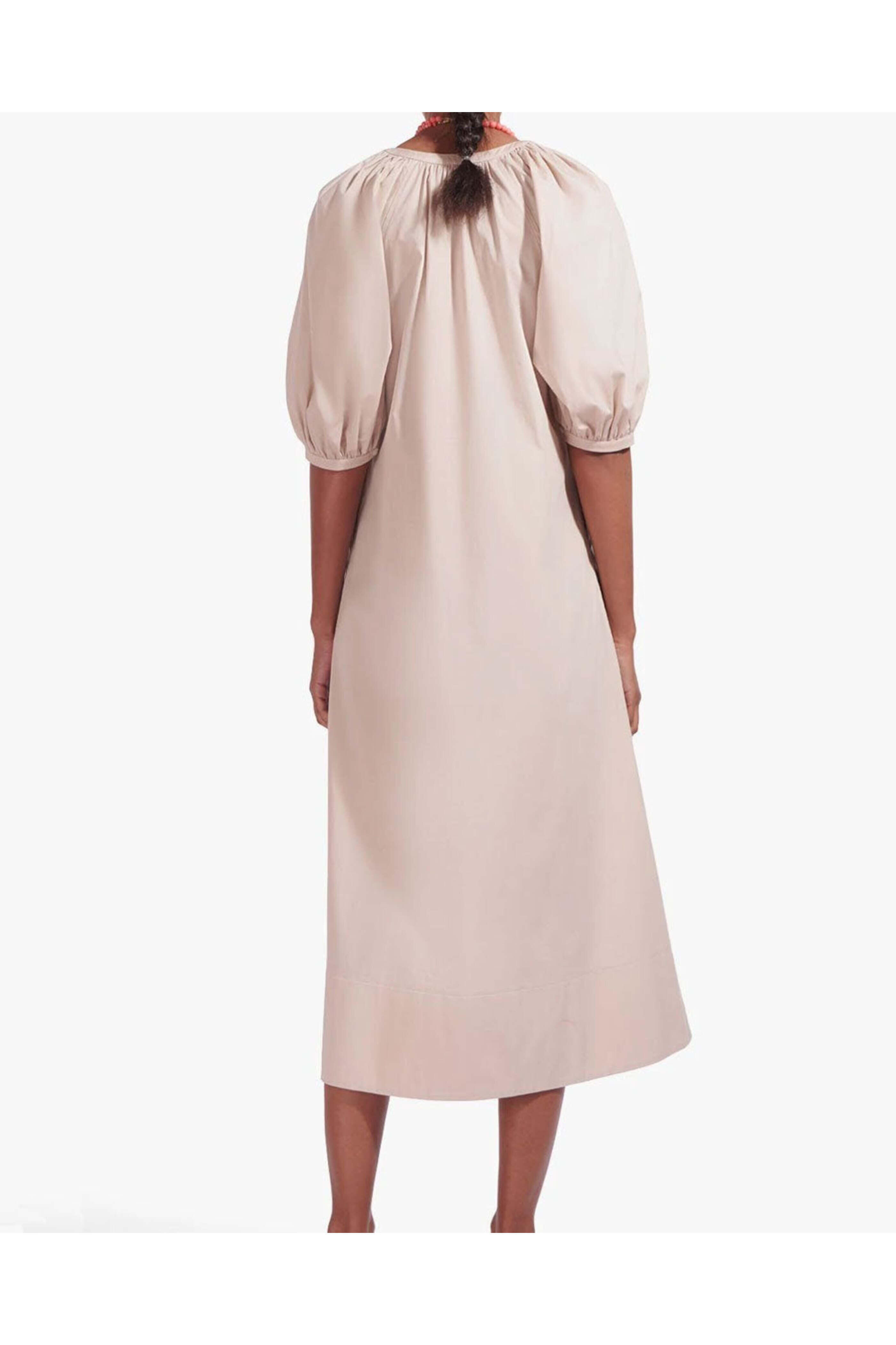 Staud - Biscotti Vincent Midi Dress