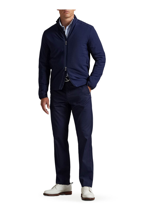 RLX Ralph Lauren Navy Tech Stretch Full Zip Jacket - view 2