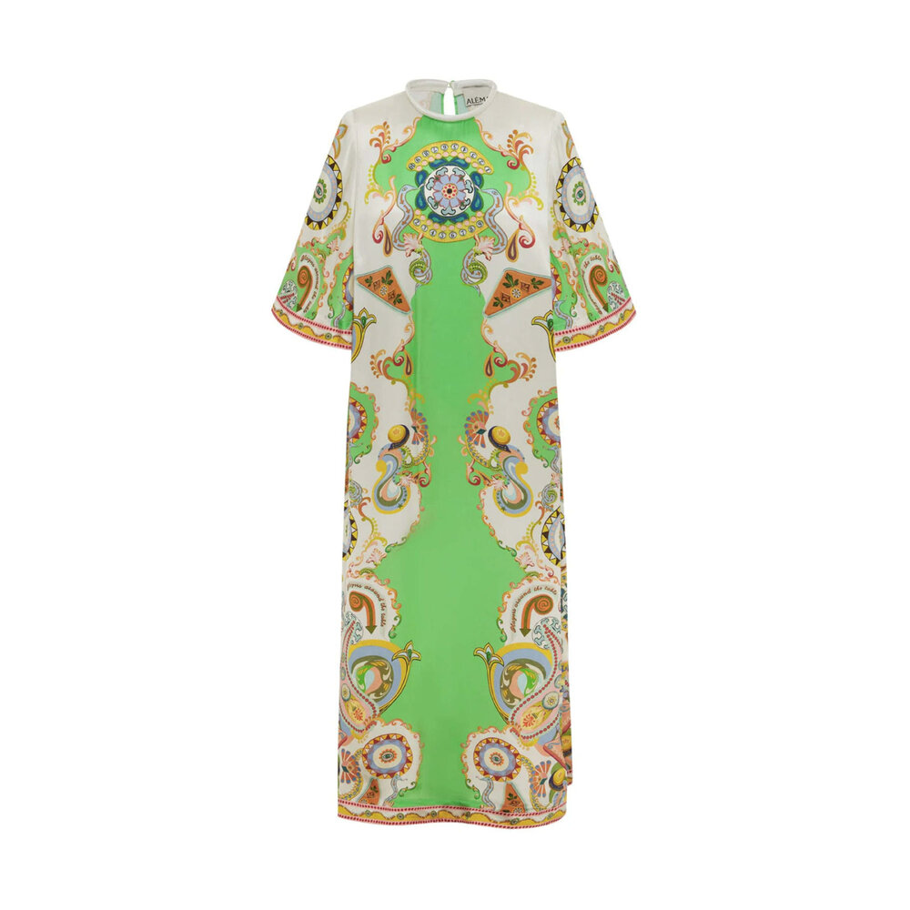 alemais arcade midi dress HIRE DRESS - ALEMAIS