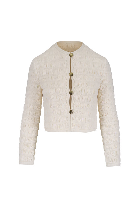Loro Piana Hydrangea Nougat Cotton Jacket - view 1