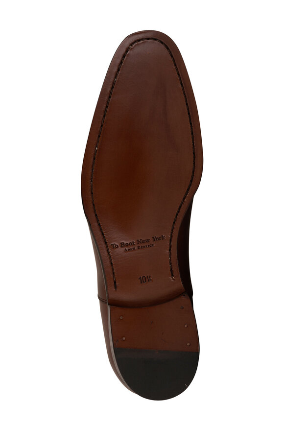 To Boot New York - Nico Brown Leather Lace-Up Dress Shoe 