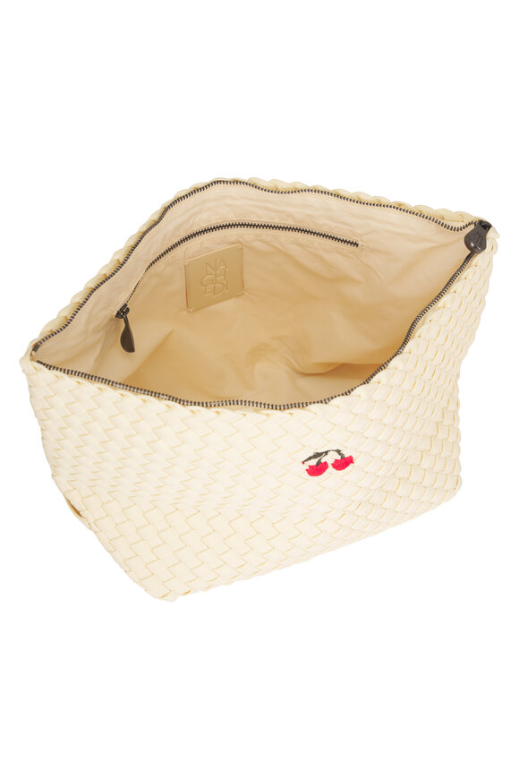 Naghedi Large Portofino Salt Cherry Cosmetic Pouch - view 4