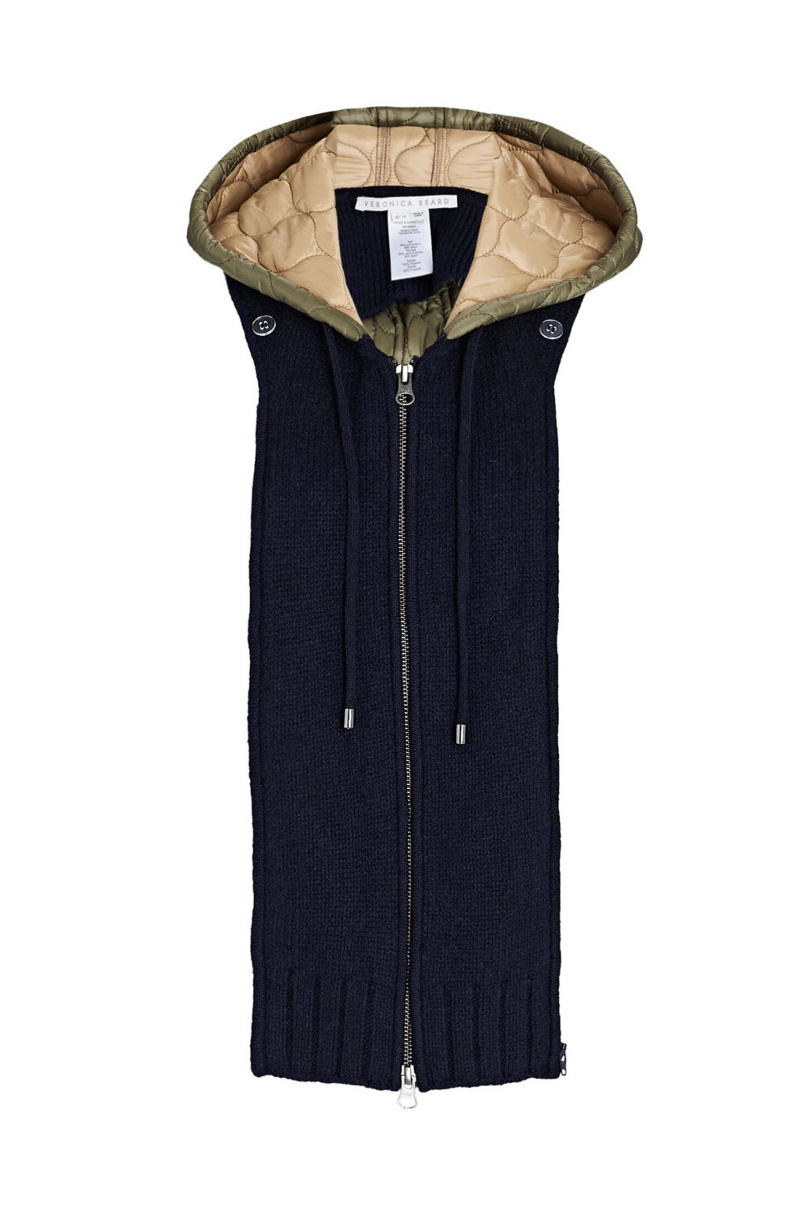Veronica Beard - Navy Ornie Hooded Dickey | Mitchell Stores
