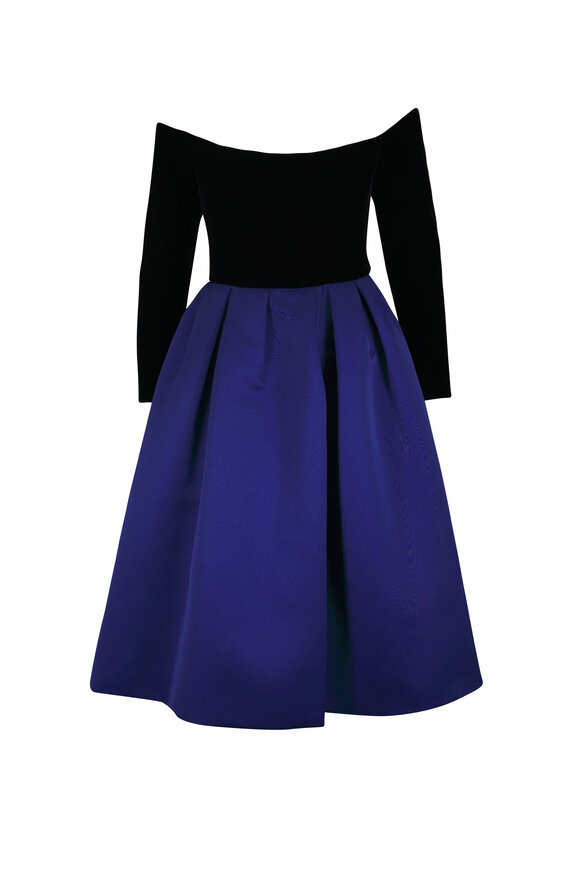 elu. エル　Gabe dress Black 天使　完売　低身長　おしゃれ hina⭐︎様】elu Gabe dress denim ribbon - メルカリ