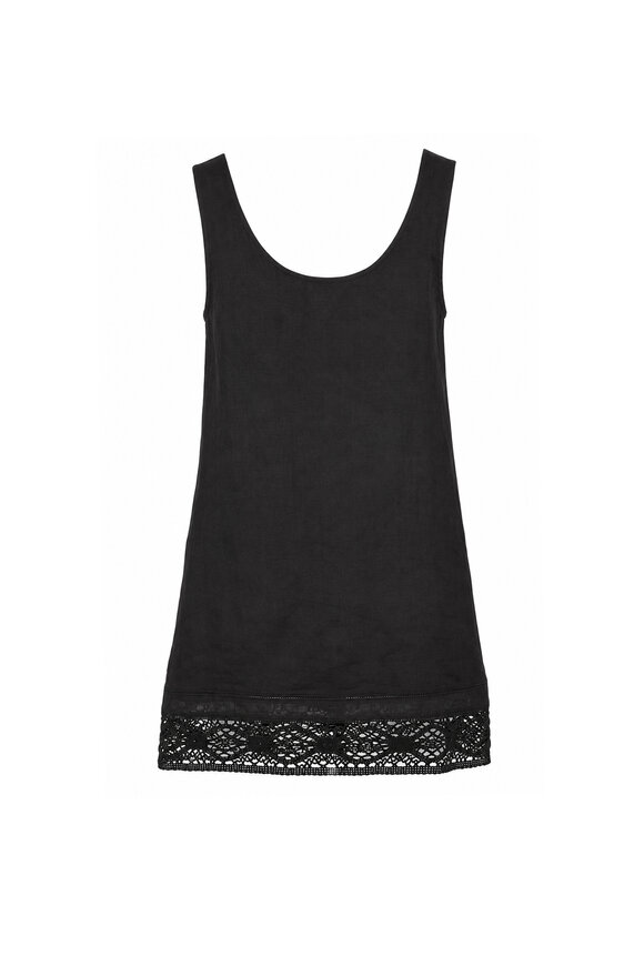 Frame The Heirloom Black Mini Dress - view 2