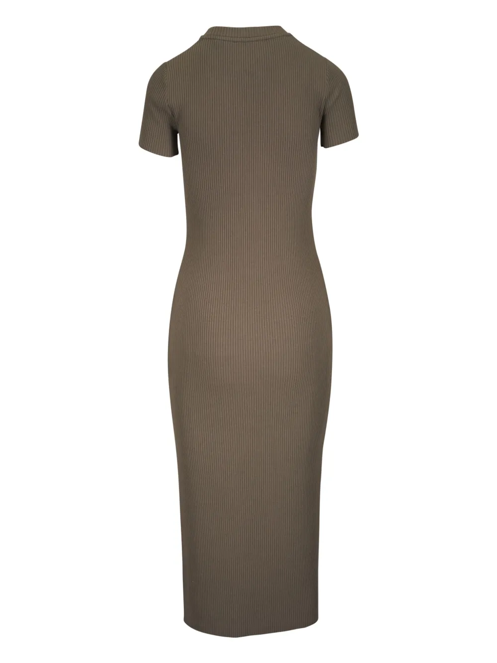 Vince - Moss Ribbed Crewneck Dress