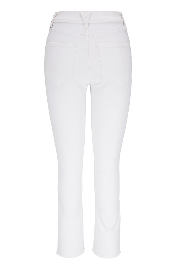 Veronica Beard - Carly White Kick Flare High-Rise Jean