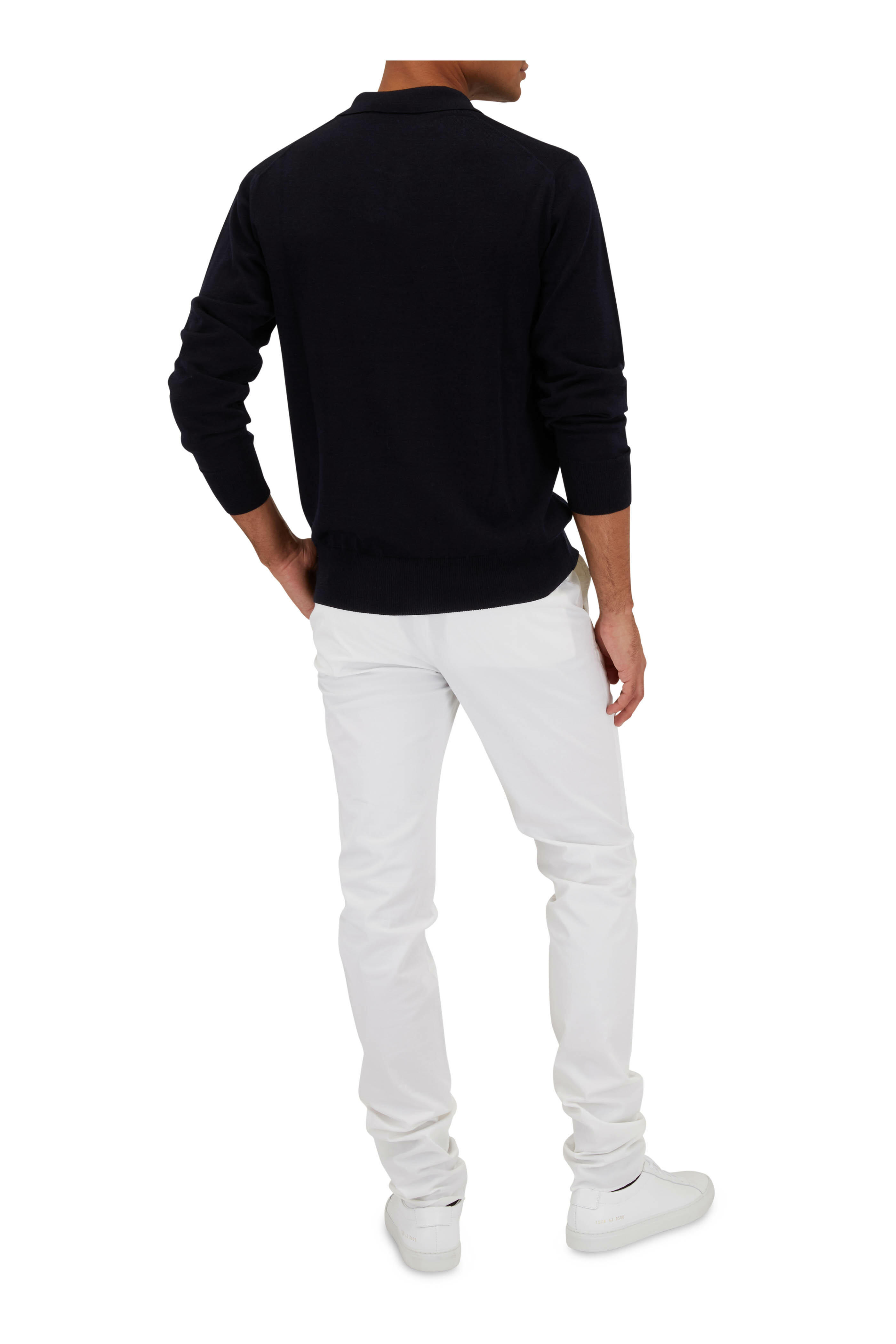 Atelier Munro - Off-White Smart Chino Pant