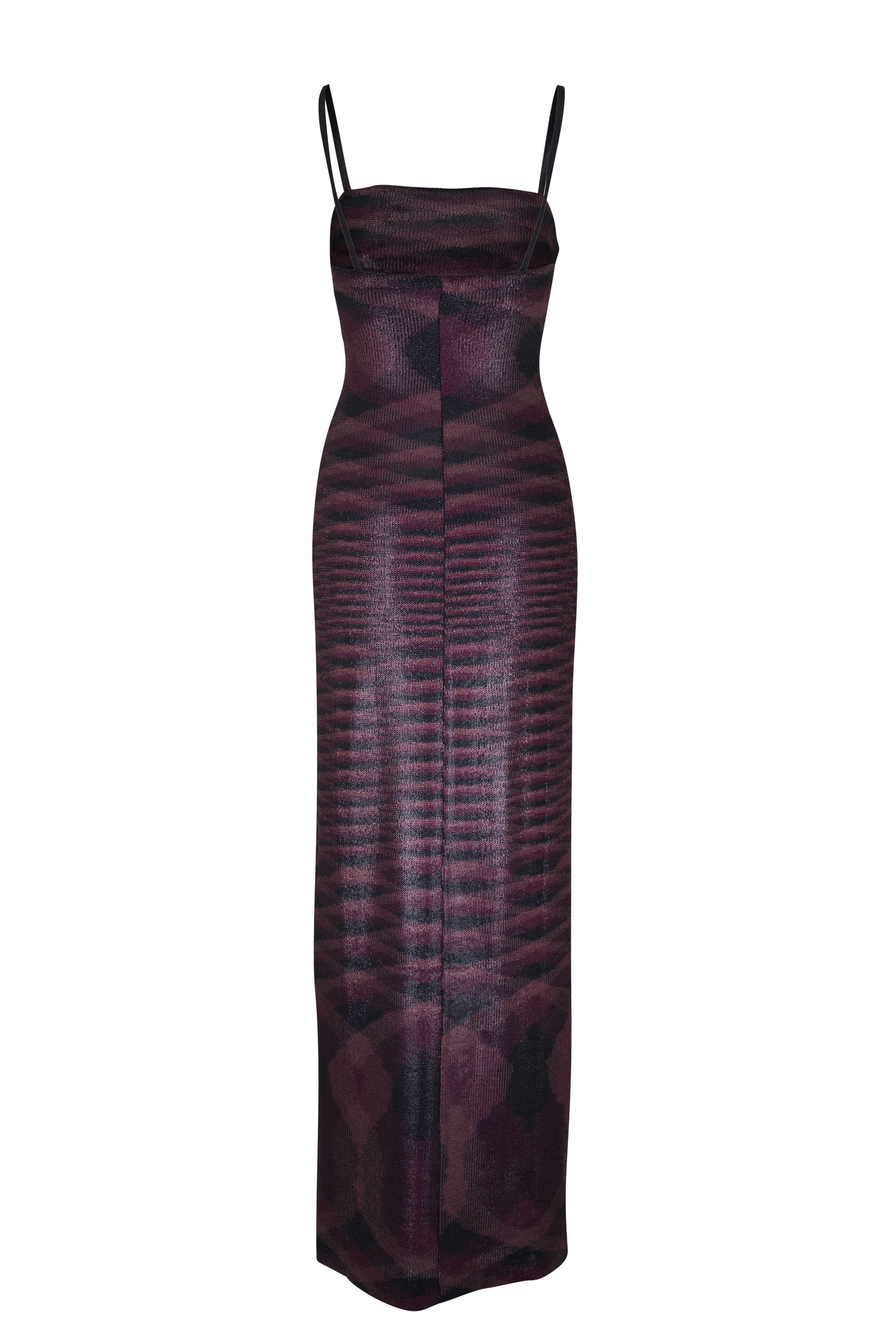 Missoni - Brown & Black Convertible Maxi Dress