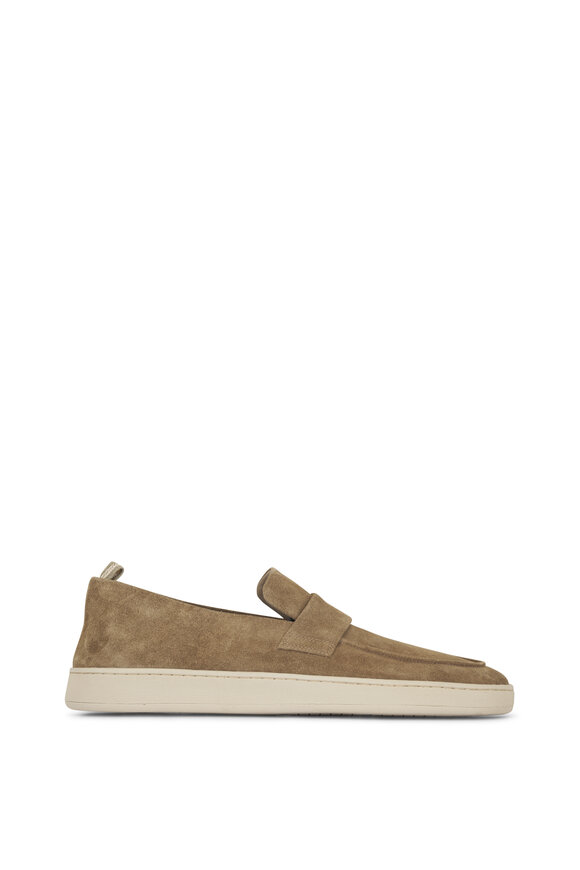 Officine Creative Herbie Sage Suede Loafer - view 3