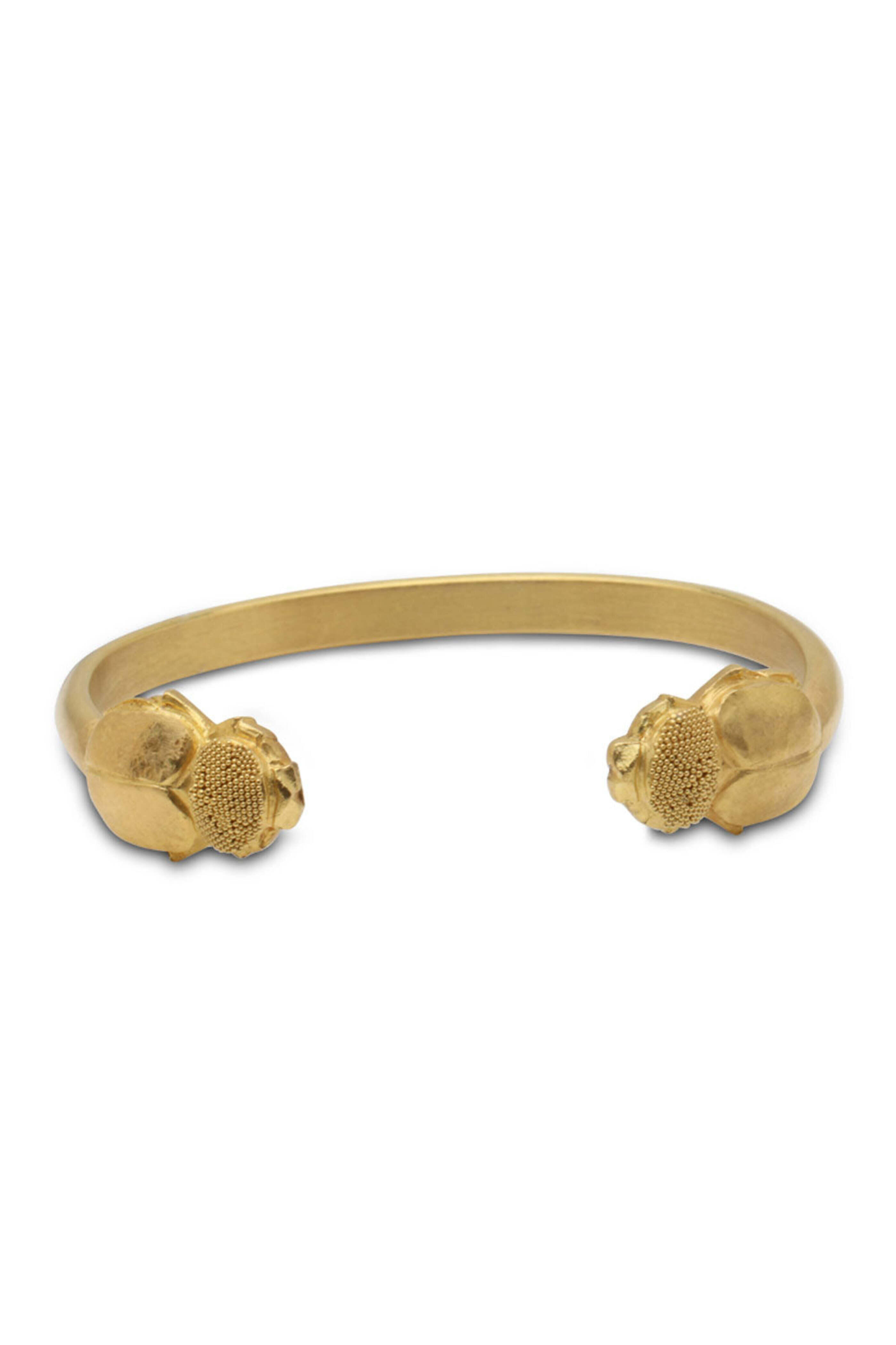Loren Nicole - Rising Sun Scarab Cuff Bracelet