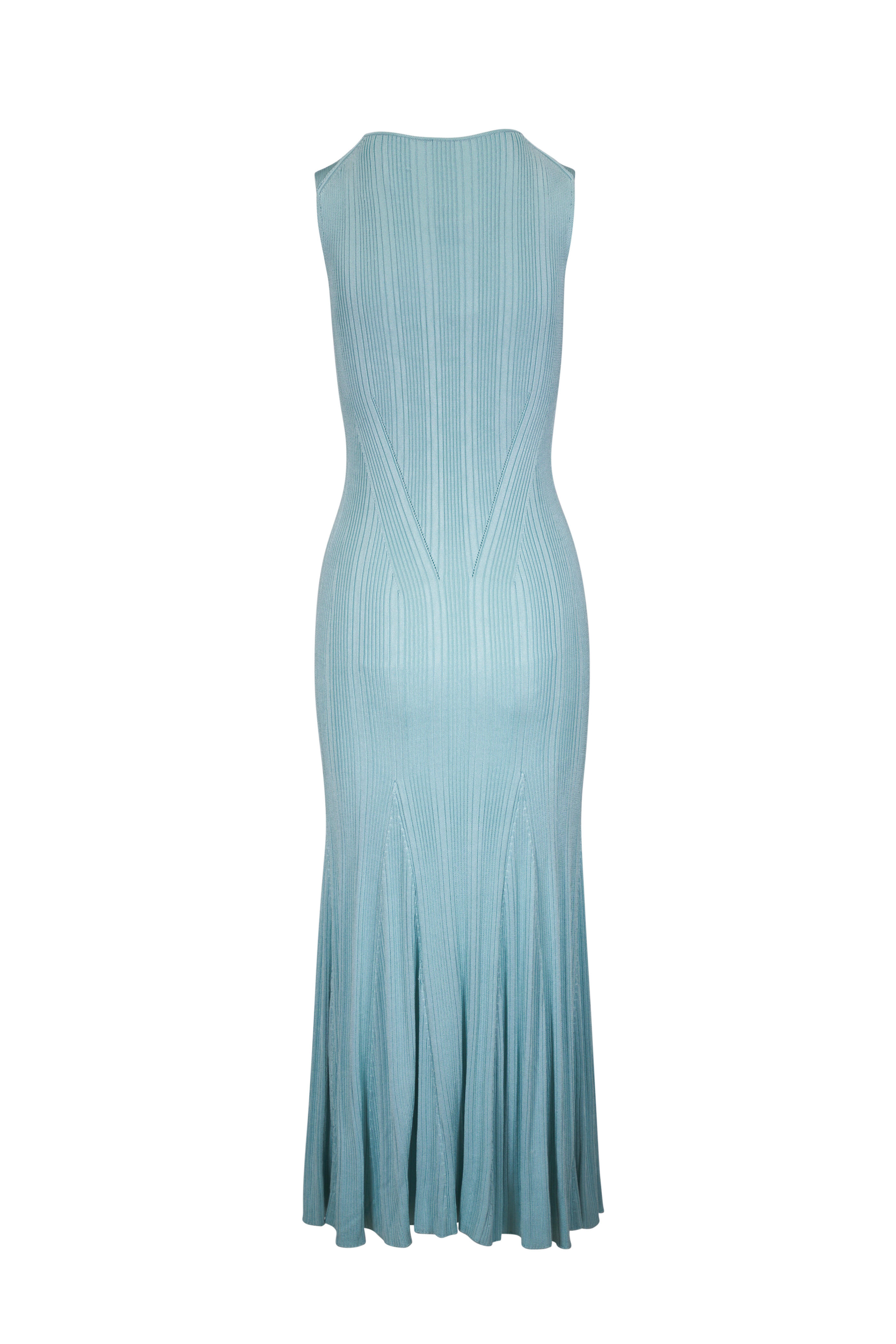 Adam Lippes - Vivian Mist Ribbed Maxi Dress