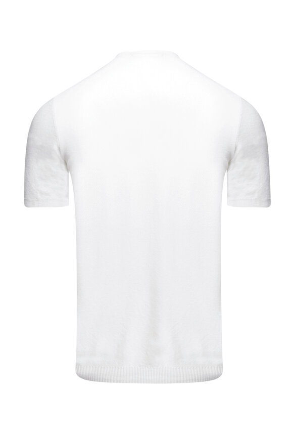 ★STONE ★ Cotton Blend Long Sleeve Sweatshirt White M Stone Island men's full zipper stretch cotton sweatshirt