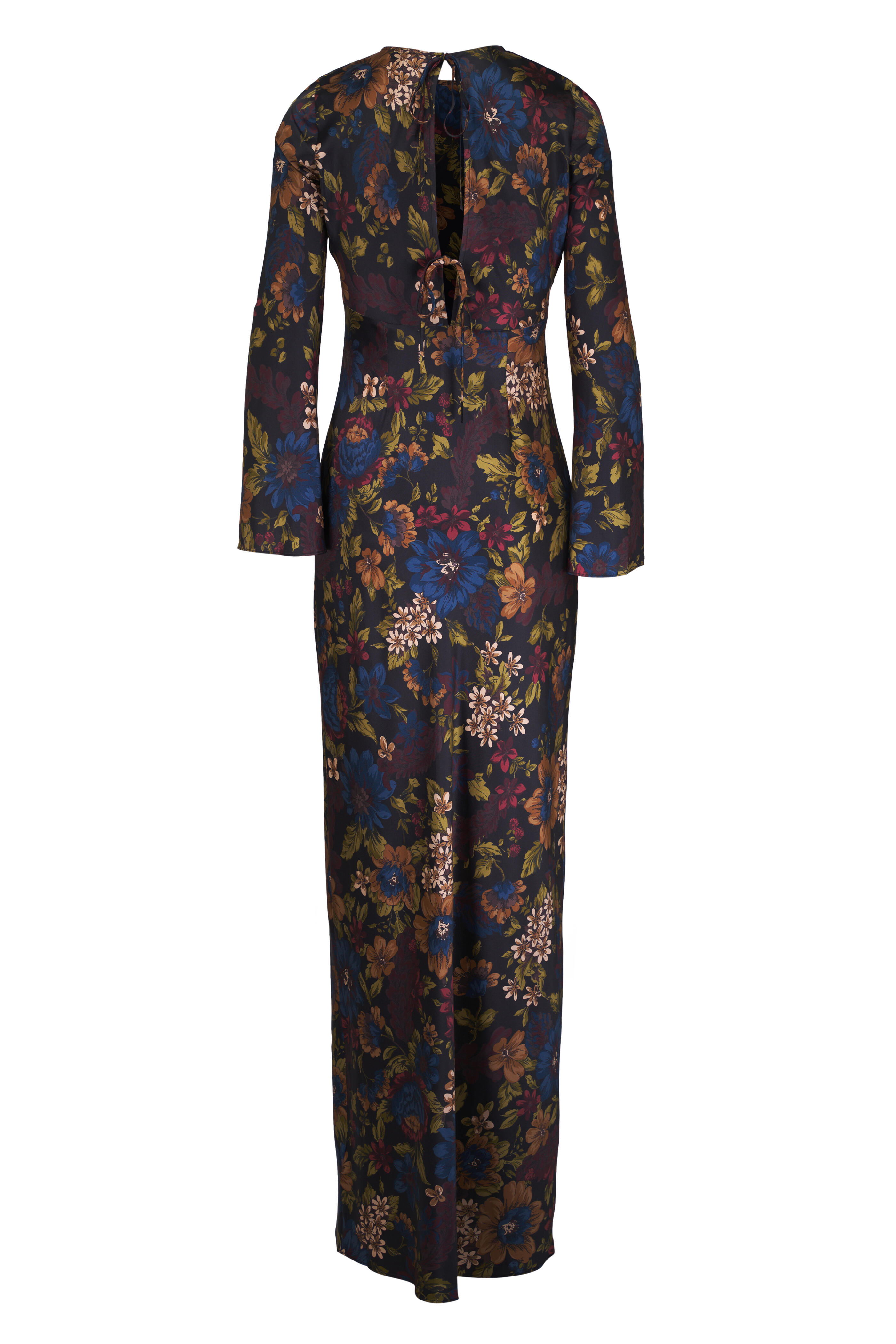 Veronica Beard - Gemma Black Multi Floral Maxi Dress