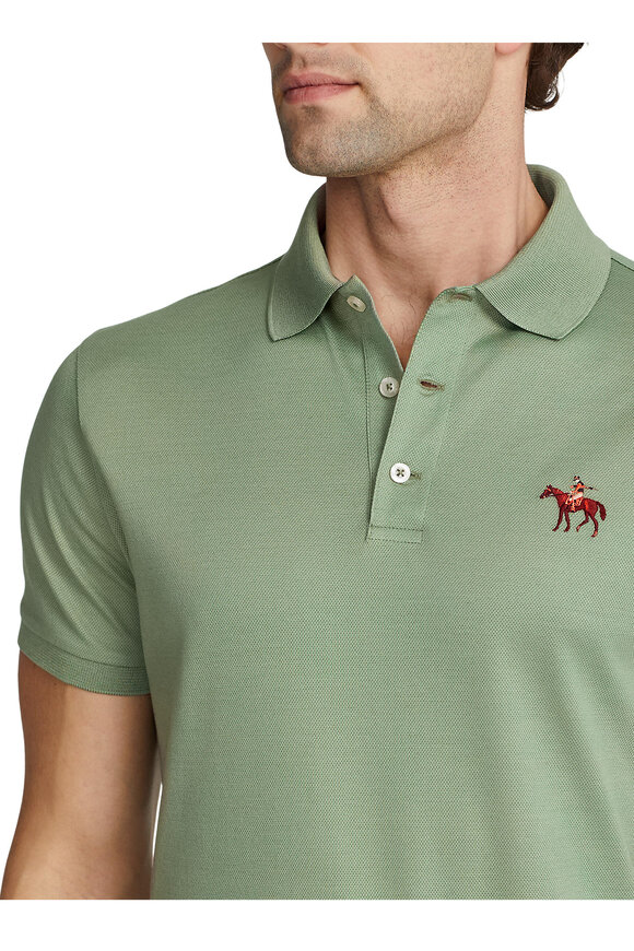 Ralph Lauren Purple Label - Green Cotton Piqué Polo