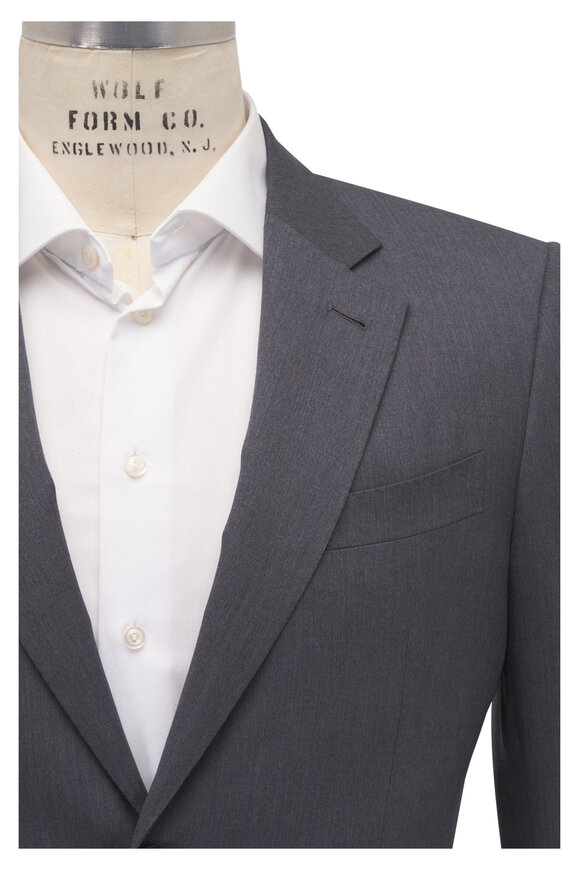 ミッソーニスーツ Brioni - Fancy Solid Blue Suit | Mitchell Stores